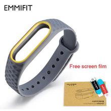 Xiaomi Mi Band 2 Bracelet Strap For Miband 2 Colorful Strap Wristband Replacement Smart Band Accessories For Mi Band 2 Silicone