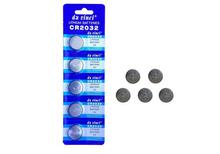 5-pack Da Vinci Lithium CR2032 3V Button Cell Batteries for Remotes, Watches, Cameras