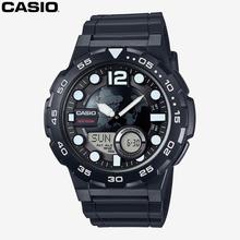 Casio Black Analog-Digital Watch For Men -AEQ-100W-1AVDF