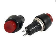 2 Pcs Push Button On Off Switch Black And Red [Pack of 2 Pcs]