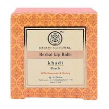 Khadi Naturals Peach Lip Balm (5gm)