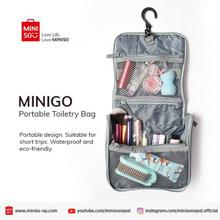 MINISO MINIGO Portable Toiletry Bag (Grey)