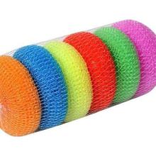 Nylon Round Net Scrubber, 1pack