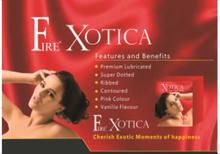 Fire Xotica Condom Vanilla Flavor-2 Pack