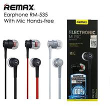 Remax Earphones RM-535 With Mic Hands free