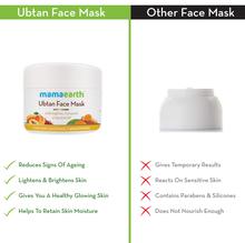 Mamaearth Ubtan Face Mask for Skin Lightening & Brightening, 100ml