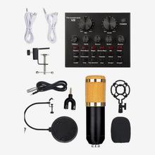 Bm 800 Microphone Studio Recording Kits Bm800 Condenser Microphone For Computer V8 Sound Card Bm-800