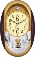 Sonam Quartz  Designers Rotating Pendulum Musical Analog Wall clock-Model 7767