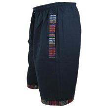 Blue Linen Shorts for Men