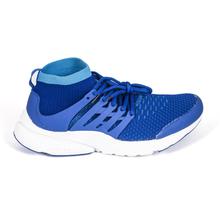 Light Weight Knitted Royal Blue Sports Shoe With Extended Ankle - (6107)