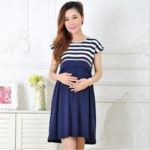 ZTOV Women Long Dresses Maternity Nursing Dress for Pregnant Women