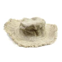 Fringes Design Hamp Round Hat (Unisex)