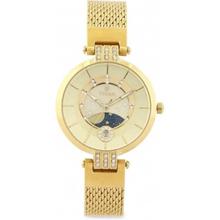 Titan Champagne Dial Analog Watch For Women- 95014YM01