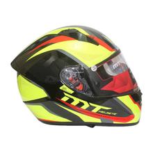 MT Helmets Black Fluor Yellow Stringer Spike Gloss Helmet