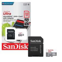 SanDisk Ultra 32 GB microSDHC Card with Adapter