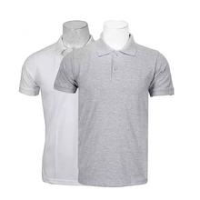 pack of 2 Polo T-shirt(Grey & White)