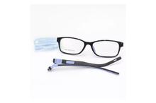 Unbreakable Blue/Black Rectangle Adjustable Eyeglasses Frame For Kids (Unisex) 6002