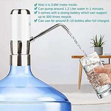 Rechargeable electronic jar water pump