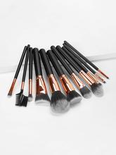 Two Tone Handle Makeup Brush 11pcs