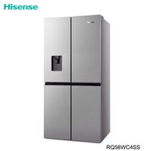 Hisense RQ56WC4SS - 510 Litres Inverter 4 Crossed Side -By-Side Door Refrigerator With Stainless Steel Pure Flat Design