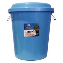 Bagmati Aqua Blue Rhino Bucket With Lid 30 Ltrs. - RHINO 3001