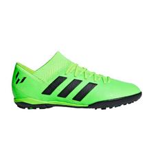 Adidas Green Nemeziz Messi Tango 18.3 Turf Football Shoes For Kids - DB2394