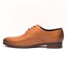 Caliber Shoes Coffee Lace Up Formal Shoes For Men (P518C)
