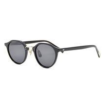 Bishrom "Imja" Black-Blue Sunglasses