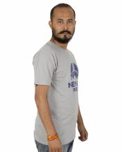 Lugaz Men's Grey Printed Tshirt