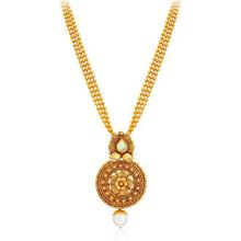 Sukkhi Graceful Gold Plated Kundan Necklace Set For Women