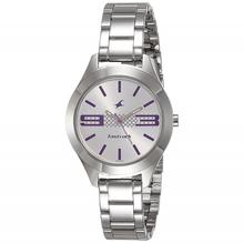 Fastrack Silver Dial Analog Watch For Women -  6097SL01