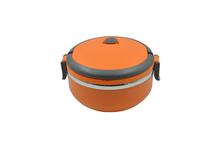 Plastic Lunch Box Baiju - 700ml (Orange)