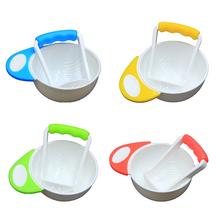 Mumlove Baby Food Masher Bowl Set Non Slip Long Bowl Handle Fruit Vegetable Puree Mash Bowl With Grinding Rod,hand Mash Bowl,baby Mash Serve Bowl