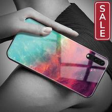 SALE - Colorful Tempered Glass Phone Case For Huawei P30