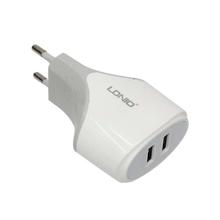 Ldnio A2268 Dual USB Port Travel Charger - White