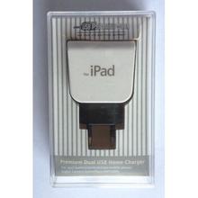 Dual USB iPad Home Charger FOR ipad2/ipad mini/ iph4/ iph5/ for All mobile phone
