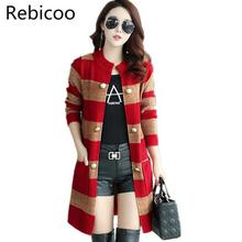 Autumn Women Casual Sweaters Loose O-neck Long Sleeve