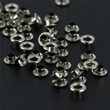 100Pcs Scrapbook Eyelets Round Inner Hole 5mm Metal Eyelets For Scrapbooking Embelishment Garment Clothes Eyelets Apparel Sewing