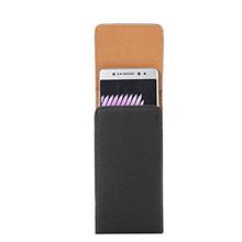 Premium PU Leather Vertical Case Holster with Belt Clip for Samsung