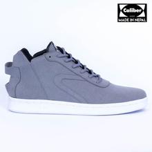 Caliber Shoes Grey Casual Lace Up Shoes For Men (516O)