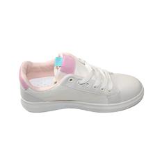 White/Pink Sneaker For Women