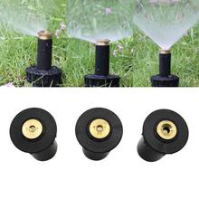 90-360 Degree Pop up Sprinklers Plastic Lawn Watering Sprinkler Head Adjustable Garden Spray Nozzle 1/2" Female Thread 1 Pc