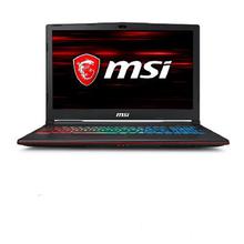 MSI Gaming Laptop GE63 Raider 8RF RGB [i7-8750H, 16GB,256GB SSD, 1TB HHD, GeForce GTX 1070 8GB GDDR5]