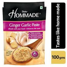 Dabur Homemade Ginger Garlic Paste, 100gm
