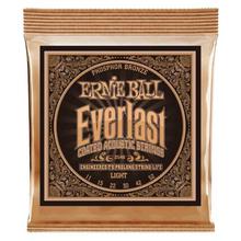 Ernie Ball Everlast Extra Light Coated Phosphor Bronze Acoustic Guitar Strings