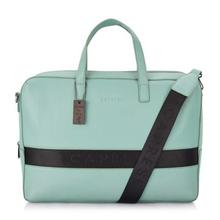 Caprese Kate Laptop Satchel Large Dull Green