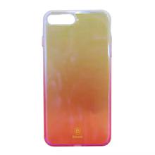 Transparent Pink Mobile Cover For Iphone 7