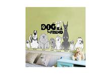 Dog Is A Friend Wall Stickers