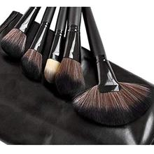 MACPLUS Professional Makeup Brush Set with Leather Pouch