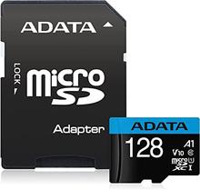 Adata Micro SD Memory Card Premium (Support Full HD, V10, A1, Micro SDXC UHS-I Class 10, Up6 to 100MB/s Speed)